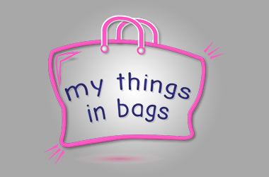 my things in bag